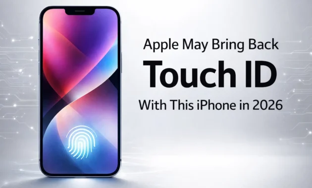 Apple could bring back Touch ID with this iPhone in 2026
