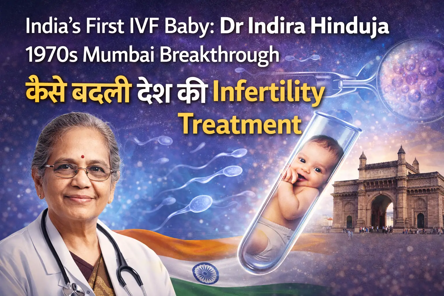 India’s First IVF Baby