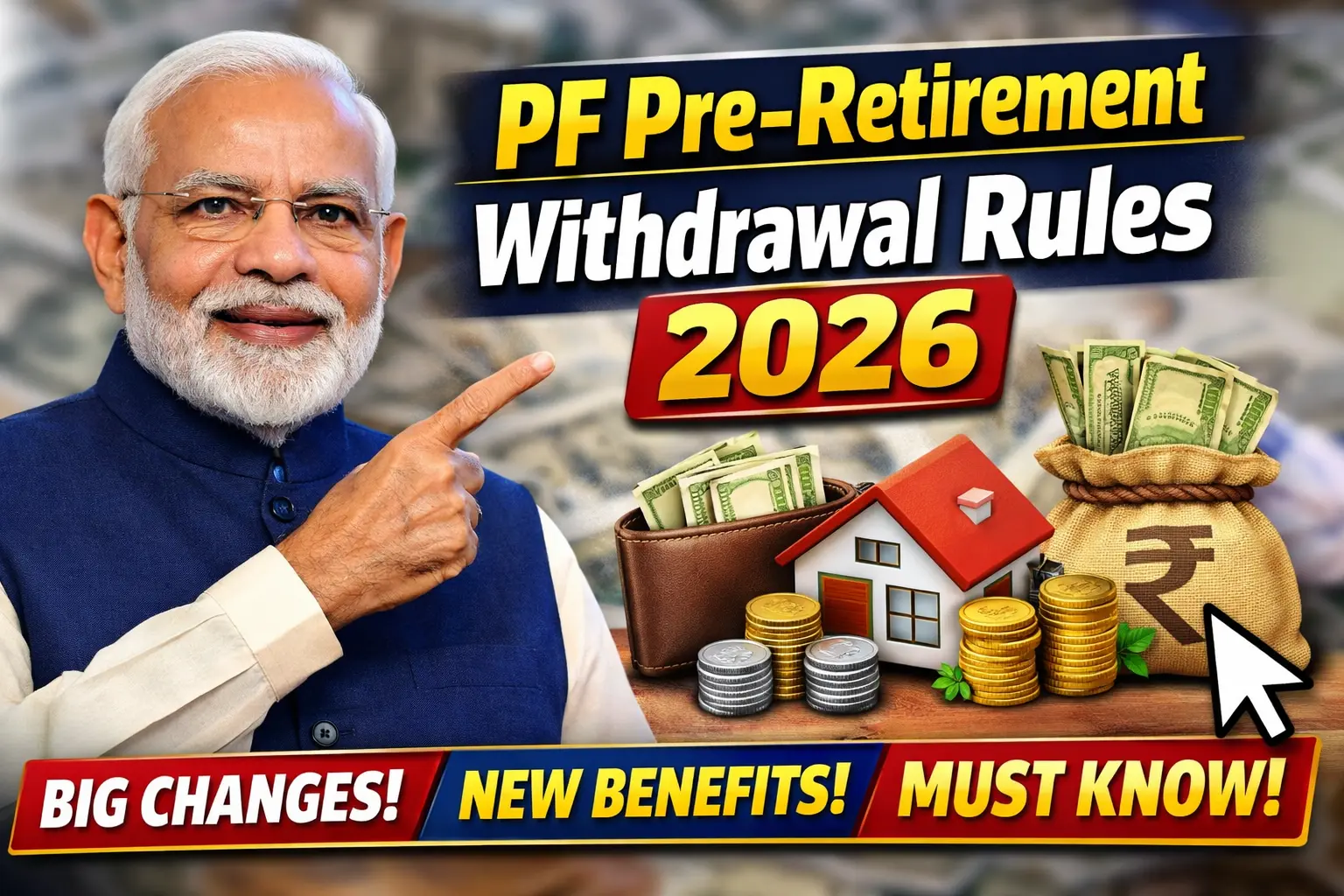 PF Pre-Retirement Withdrawal Rules 2026