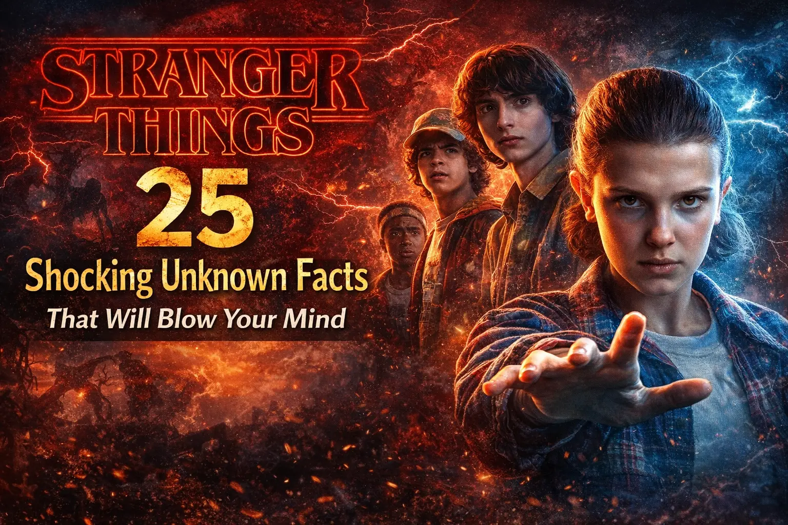 Stranger Things 25 Shocking Unknown Facts