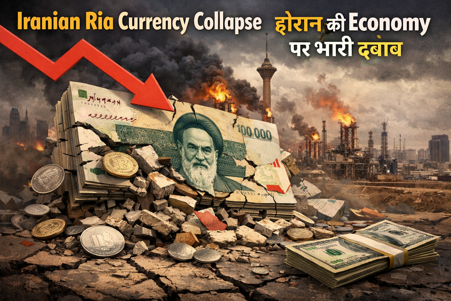 Iranian Ria Currency collapse