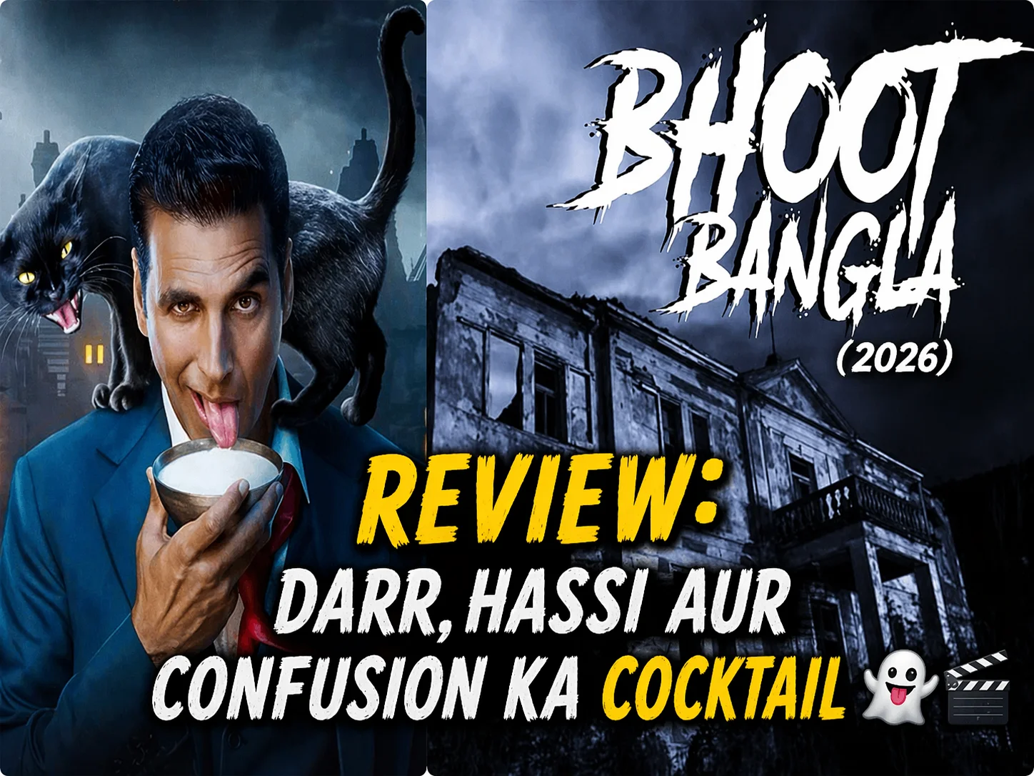 Bhoot Bangla (2026) Review: Darr, Hassi Aur Confusion Ka Cocktail 👻🎬